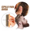 Universo en Linea Cepillo Para Barba De 11 Cm Cerdas