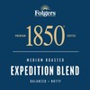 1850 by Folgers Pioneer Blend Medium Roast Coffee, 10 Keurig