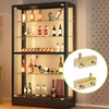Glass Door Pivot Hinge Glass Door Magnetic Catch with Clamp