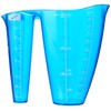 Colourworks CW2IN1MJUGBLU 2 in 1 Plastic Measuring Jug for Dry