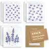 brimley Reusable Swedish Dishcloth Set 6 Pieces (Floral Print)
