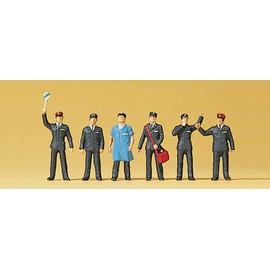 Preiser 10087 Swiss Railway Personnel