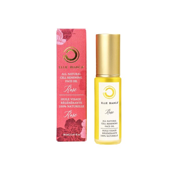Ellie Bianca All Natural Cell Renewing Face Oil Rose 30mL