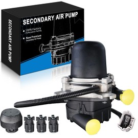SZKAIDAG Secondary Air Injection Pump Fits For:-Toyota Land Cruiser Sequoia Tundra For:-Lexus LX570 4.0L 4.6L 4.7L 5.7L, 2008 2009 2010 2011 2012, OE#17610-0S010, 33-2504M, 10200231AA
