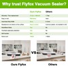 Flyfox Vacuum Sealer Machine - Strong, Multi-functional, and Fast Compact