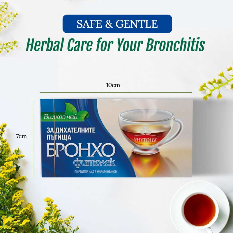 KUKER Bronchial Tea - Eucalyptus Tea, Liquorice Tea Blend &