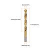 HARFINGTON 2pcs Brad Point Drill Bit 8mm(5/16") Dia Straight Round