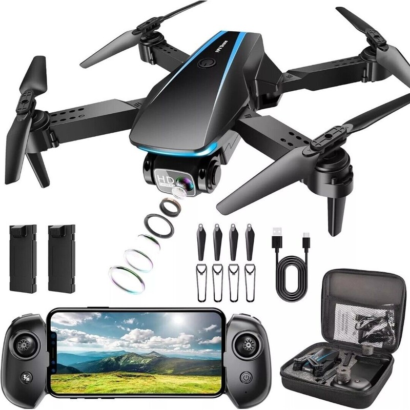 RADCLO X-28 Mini Drone with Camera - 1080P Foldable, Hover,