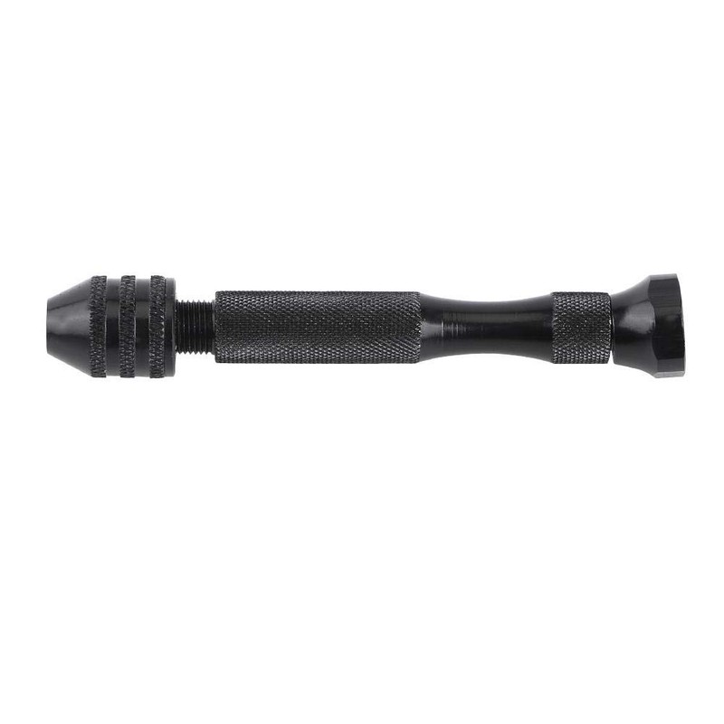 Broca manual de precisión de tornillo negro con brocas giratorias