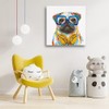 Yidepot Pug French Bulldog Wall Art