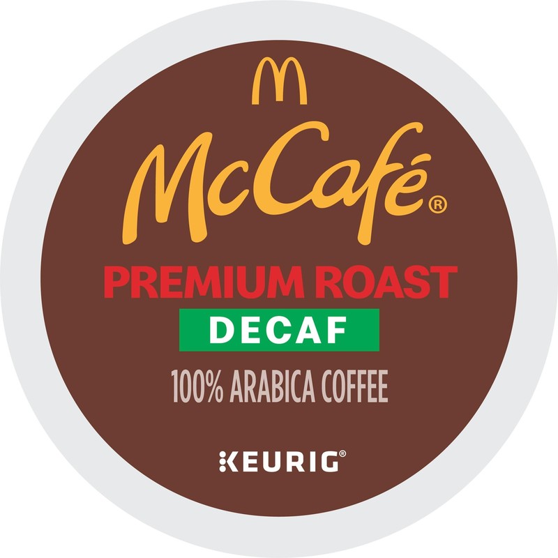 McCafe Premium Roast Decaf K Cup 24 Count Medium Dark