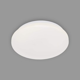 Briloner Leuchten 3404-016 LED Ceiling Light, Bathroom Light, IP44, 10 Watt, 900 Lumen, 4,000 Kelvin, White, Diameter 22 cm