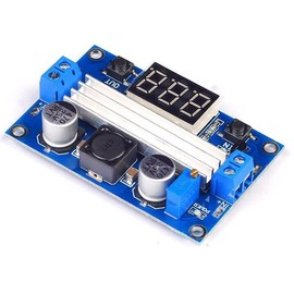 WWZMDiB LTC1871 DC-DC Booster Converter 3-35V to 3.5-35V with LED Voltmeter Step Up Module Power Supply Voltage Regulator