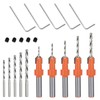 Countersink Drill Bit, 5 Countersink Drill Bit Sets with 5