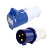 AB Tools Mains Electric Hook Up Site Plug & Socket