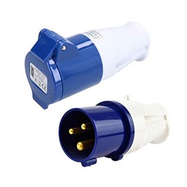 AB Tools Mains Electric Hook Up Site Plug & Socket Caravan Generator Boat Shore Power