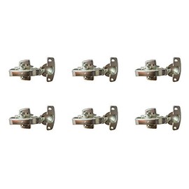 Hettich Sensys 8631i TH52 95 Degree Thick Door Hinge Full Overlay Integrated Soft Closing Silent System Kitchen Cabinet Cupboard Wardrobe (9090260) x6