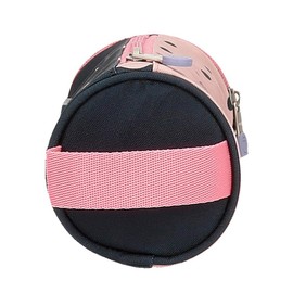 Enso Friends Together Round Pencil Case, Pink, 23 x 9 x 9 cm, Polyester, Pink, Round Case