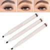 3pcs FOCALLURE Liquid Eyebrow Pencil 4-Fork Eyebrow Pen LongLasting Waterproof