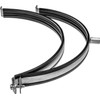 HVAC OV 12" Inch 5Pack Galvanized Steel Duct Clamp with