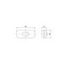 HALOTEC. 3 Pack Single Pole Switch for Table Lamps -