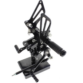 Sunrivery Motorcycle Rearsets Footpegs For GSXR750 GSX-R600 1996-2005,SV650/SV650S SV1000/S 1998-2014,GSXR1000 2000-2004