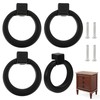 Brosay Drop Ring Drawer Pulls Antique Round Cabinet Ring Pulls