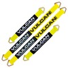 Vulcan Classic Yellow Series 2'' Complete Axle Tie Down System