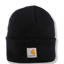 Carhartt Kid's CB8905 Kid's Acrylic Watch Hat - Youth - Caviar Black