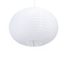 White Round Paper Lantern Light Decorative Soft Light Easy to