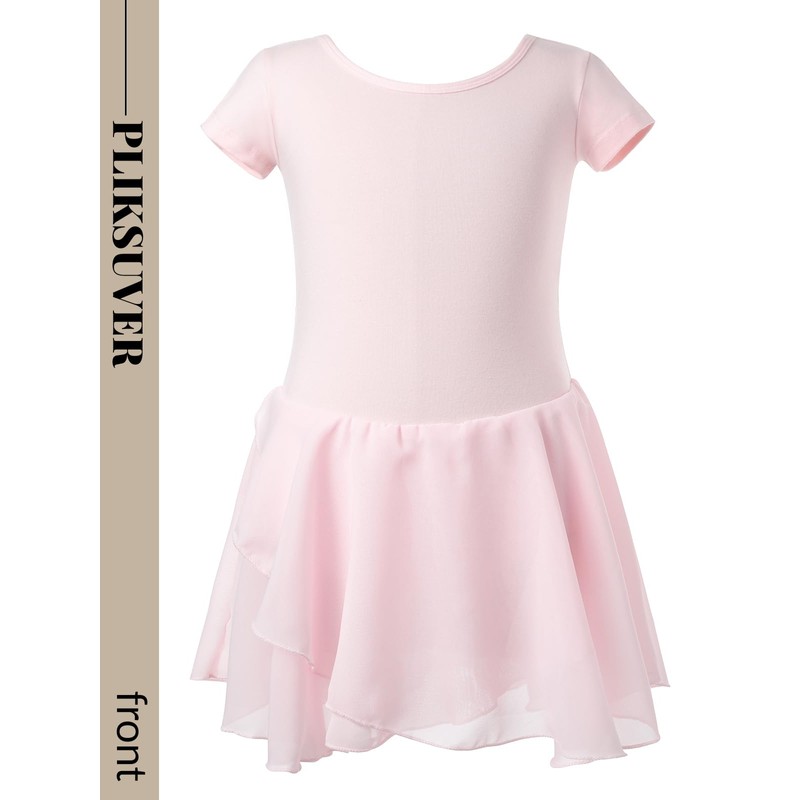 Ragazza Vestito da Balletto Body Danza Tutu Body Morbido Cotone
