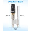 FurnyQuaint Shooter Tip M5 Twist Nozzle, Long Range Soap Nozzle,