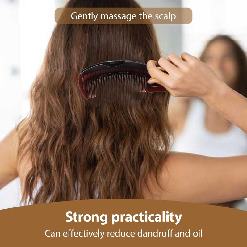Dandruff Comb, Lice Comb, Hollow Tooth Head, Energy Massage, Hair