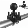 1.5" Ball Double U-Bolt Mount Base for 0.65-1.75" Tubes on