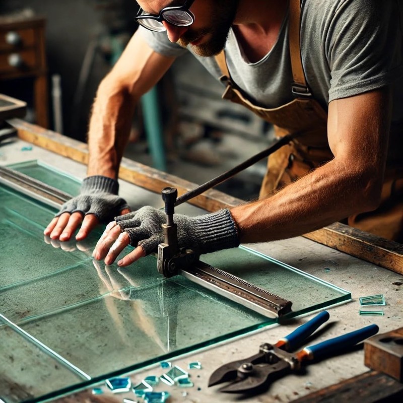 Custom Cut Clear Glass Panel – Tempered or Annealed –
