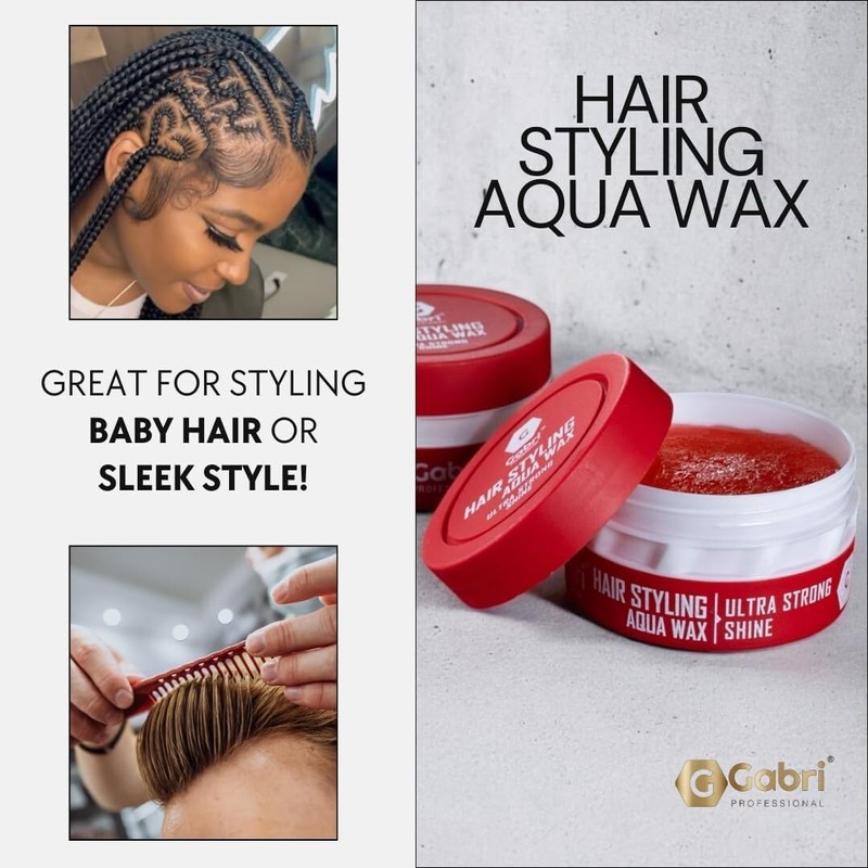 Gabri Hair Styling Wax 150ml Maximum Control and Long Lasting