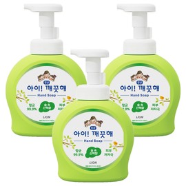 I'm Clean Hand Wash Forest Walk Scent Container, 490ml, 3 pcs / 아이깨끗해 핸드워시 숲속산책향 용기, 490ml, 3개