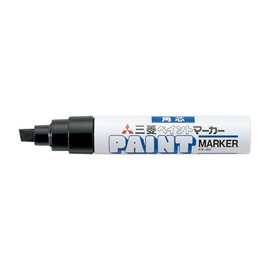 Mitsubishi Pencil Uni Opaque Permanent Marker Paint Marker Oil-Based Broad Point Black PX30.24