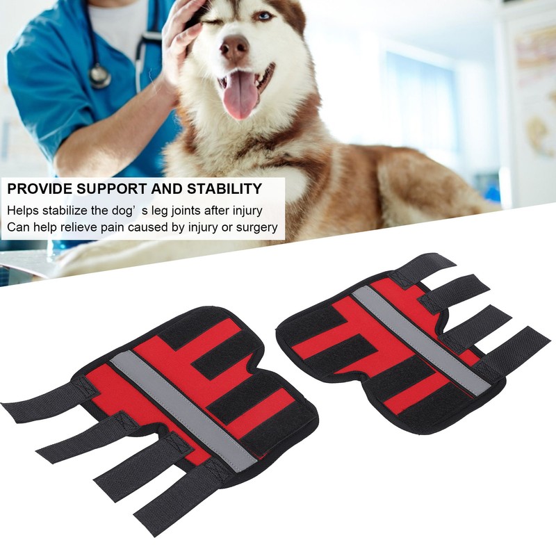 Pet Leg Brace Protector Wound Injury Recovery Dog Hock Joint