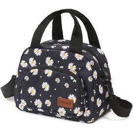 Insulated Lunch Box For Women Office Work Designer Small Lunch Cooler For Girls Fit Fresh Thermal Hot Lunch Bag For School Teen Three Pocket Soft Cute Kit