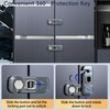 Blissleaf 5-Pack Fridge Locks, Child Proof Refrigerator/Freezer Door Lock, Child