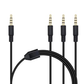 Xilaghy 3.5mm Headphone Splitter 1 to 3-Ways 3.5mm (1/8") TRRS 4-Pole Gold Plated Male to 3-Male Stereo Audio Splitter Cable for Headphone and Speakers(1M/39In)