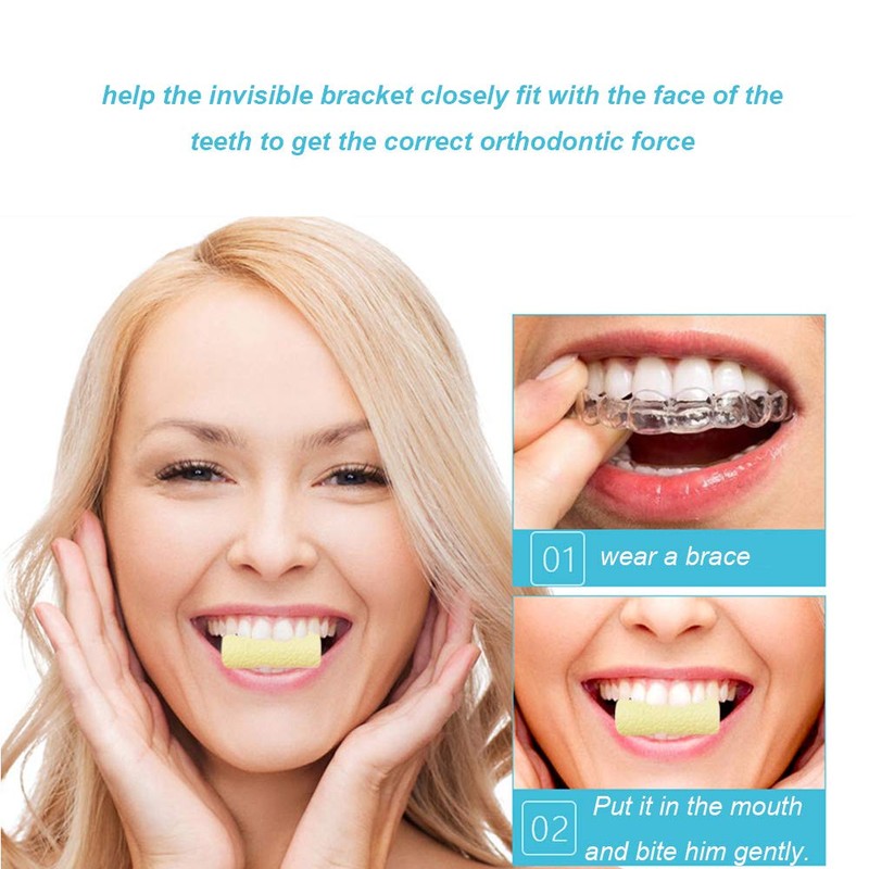 Angzhili 3 Pcs Aligner Chewies,Aligner Tray Seater for Invisalign Aligners