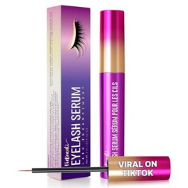 VieBeauti Premium Eyelash Growth Serum: Lash Enhancing Serum with Advanced Formula to Boost Longer Fuller and Thicker Looking Lashes - Vegan & Cruelty-Free for Sensitive Eyes 3mL 3-Month Supply