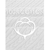 BOBOYOYO - Chaleco unisex de punto trenzado 100% algodón, uniforme