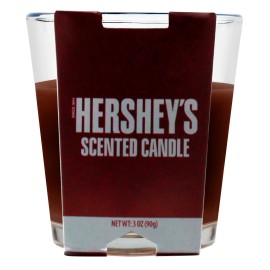 Hershey's Chocolate Scented 3oz Candle - 1 Wick Candy Scent Jar Candle