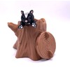 3D Printed Flexible Articulating Joints Figurine Animal Skunk and Tree