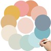 Lincia 24 Pack Colorful Erase Dots Circles 10.5 Inch Removable