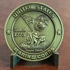 4th Recruit Training Battalion Parris Island Coin - Iwo Jima