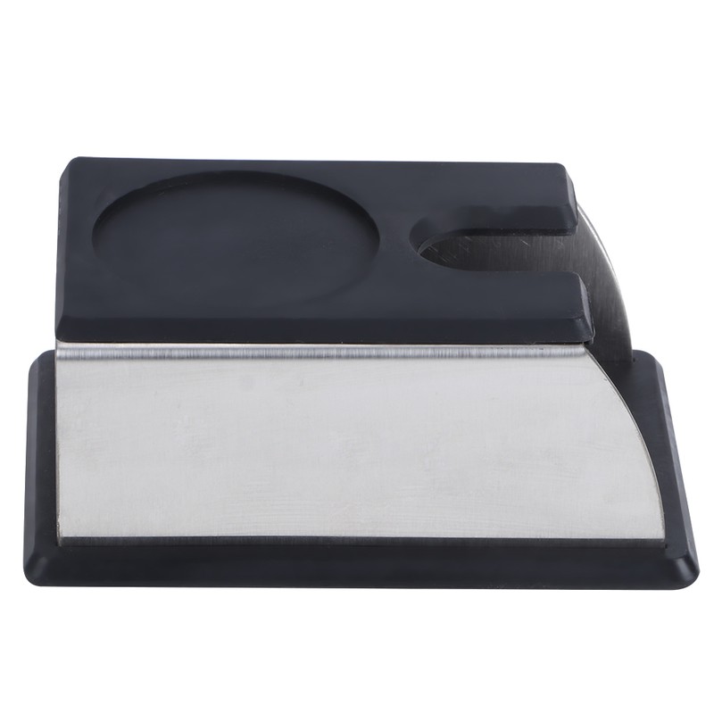 NonSlip Stainless Steel Coffee Tamper Stand Holder Tamping Mat Coffee